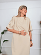 Eloré Dress 57789 Beige - thumbnail 4