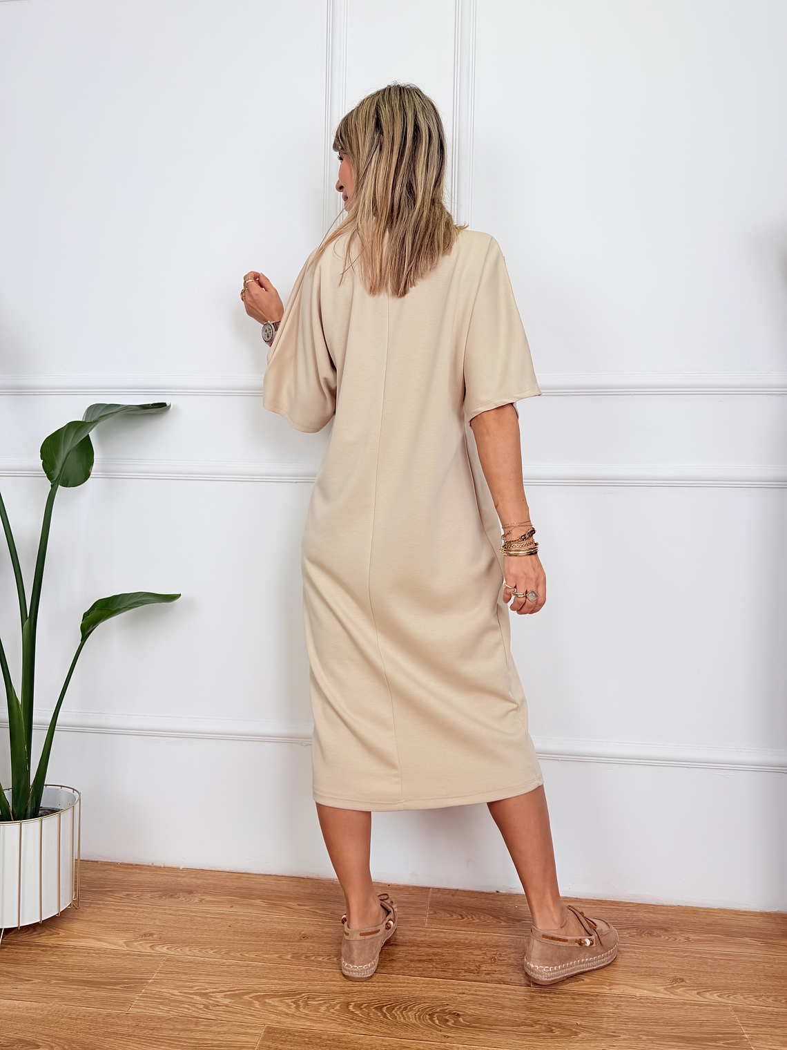 Eloré Dress 57789 Beige 3