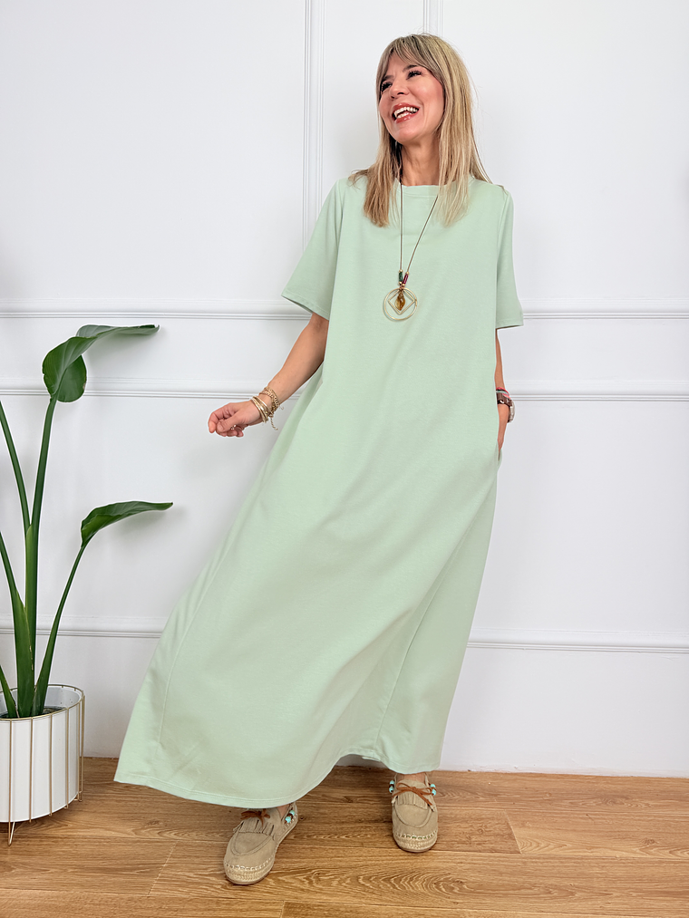 Trendiva Dress Y118MS035 Pistachio 1