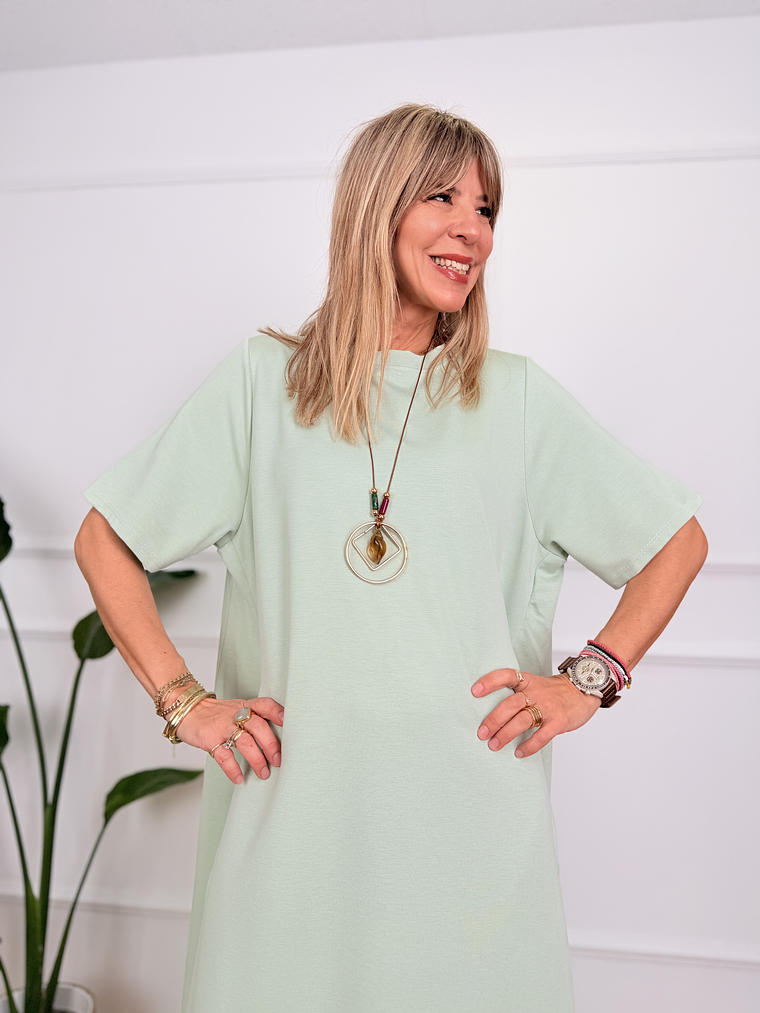 Trendiva Dress Y118MS035 Pistachio 4