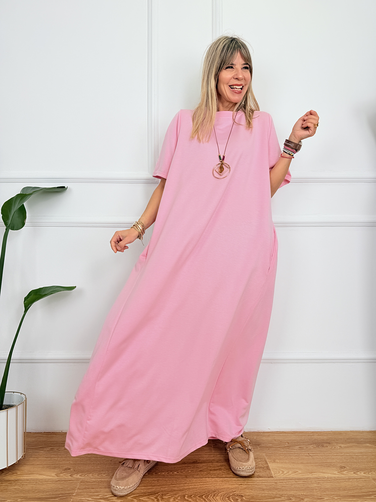 Trendiva Dress Y118MS035 Pink 2