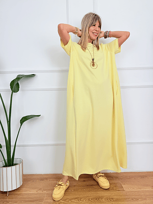 Trendiva Dress Y118MS035 Yellow