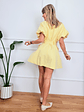 Honeyluxe Dress 11686 Yellow - thumbnail 3