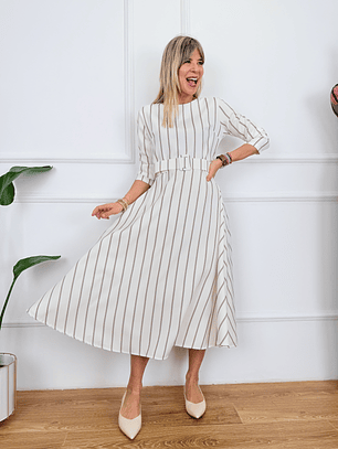 Breeze Dress 8365 White 