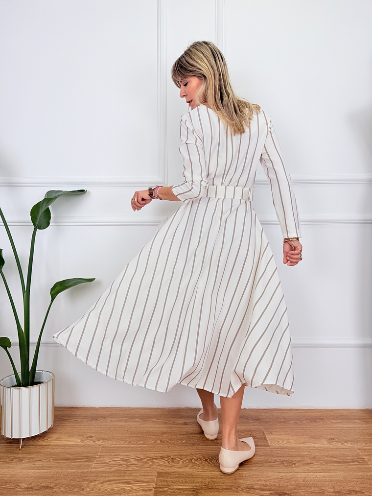 Breeze Dress 8365 White  3