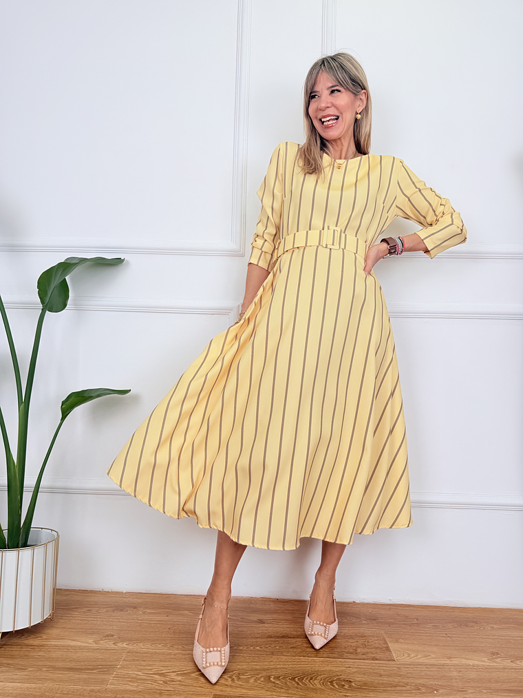 Breeze Dress 8365 Yellow 1