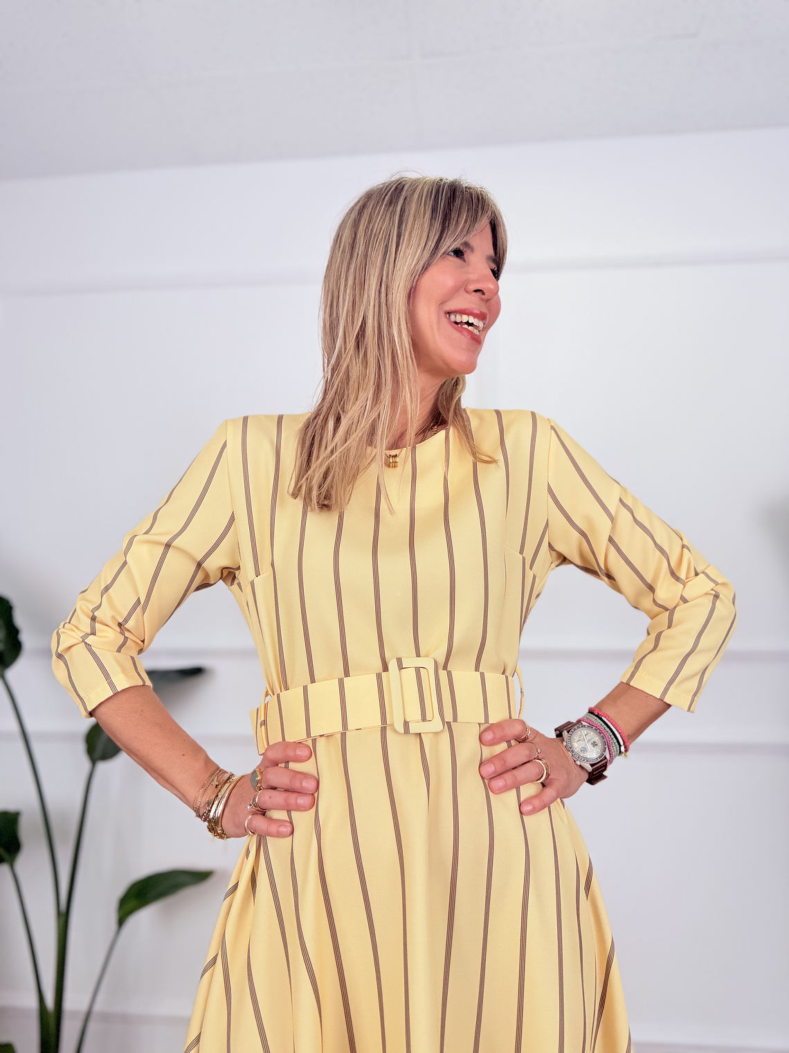 Breeze Dress 8365 Yellow 4