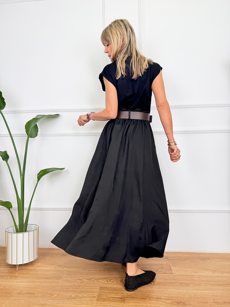 Loulou Studio Dress 118M5898 Black 3