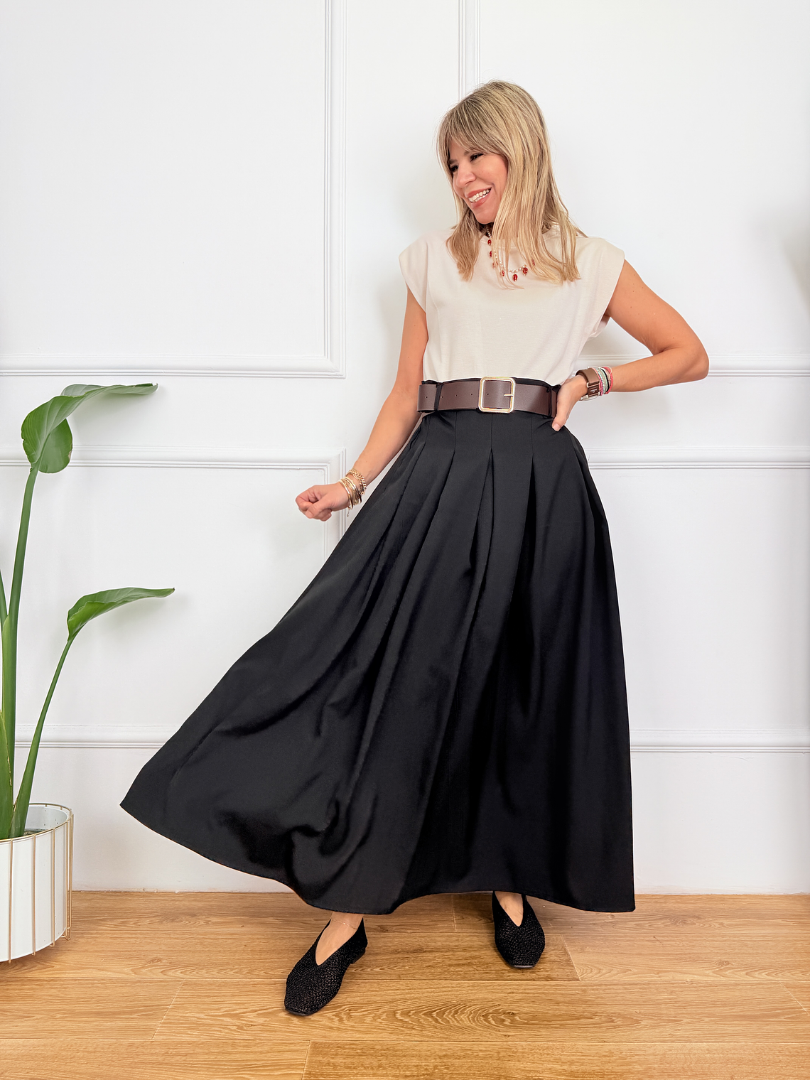 Loulou Studio Dress 118M5898 Ivory  1