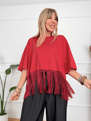 Amorelle Blouse LD5184 Red