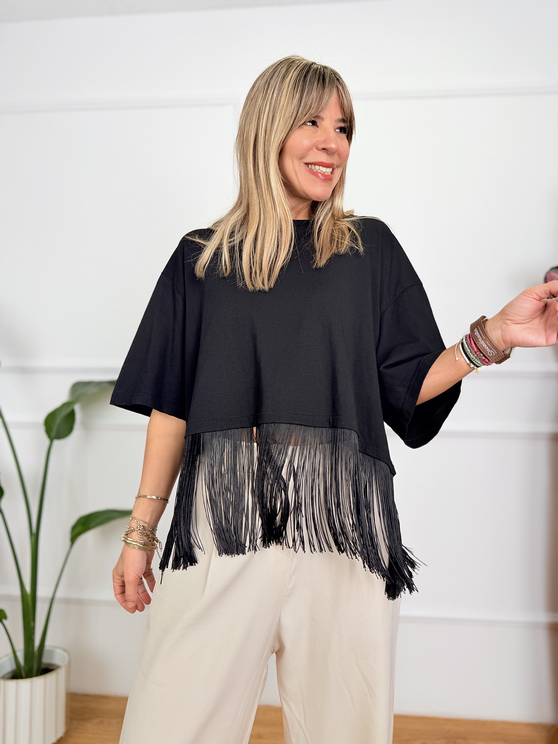 Amorelle Blouse LD5184 Black  1