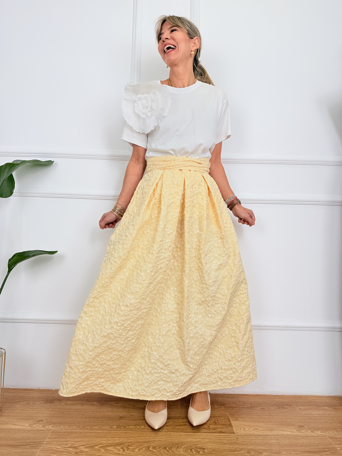 Cieléa Skirt 20168 Yellow 2