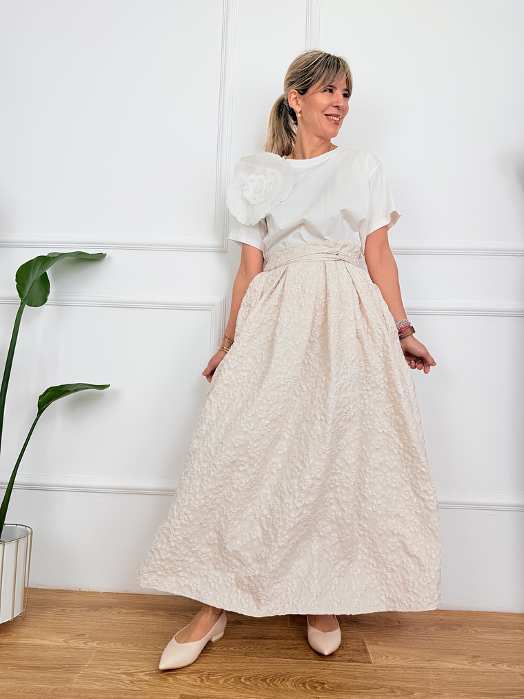 Cieléa Skirt 20168 Beige 2