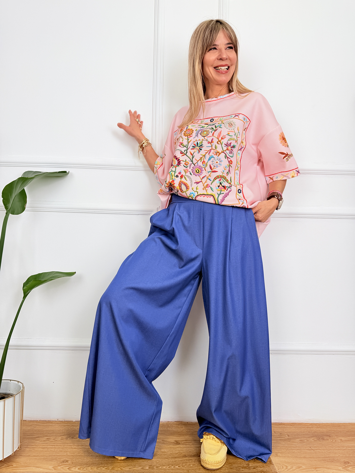 My garden T-shirt 2807 Pink  3