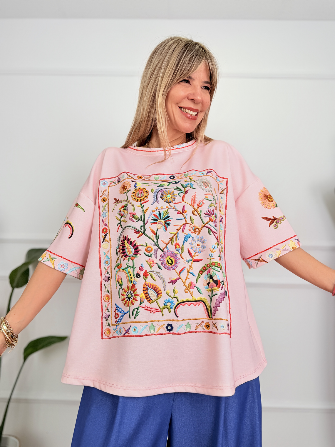 My garden T-shirt 2807 Pink  1