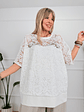 T-shirt Lace Ivory 38579  - thumbnail 1