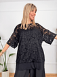 T-shirt Lace Black 38579  - thumbnail 1