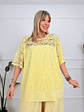 T-shirt Lace Yellow 38579 - thumbnail 1