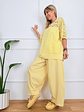 T-shirt Lace Yellow 38579 - thumbnail 3