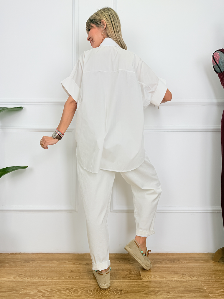 Calla Lily Shirt 15013 White  4