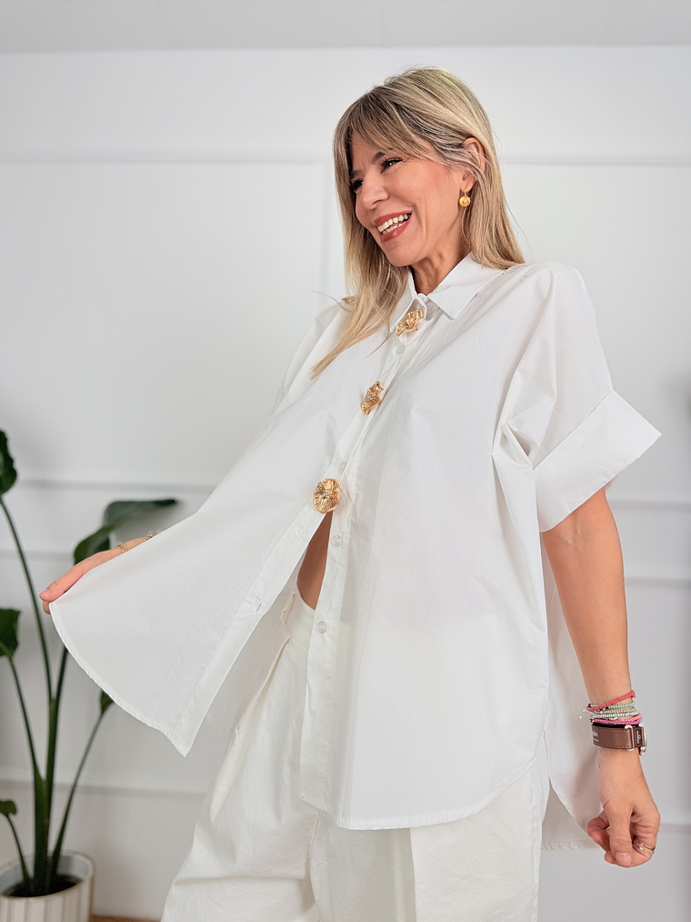 Calla Lily Shirt 15013 White  2