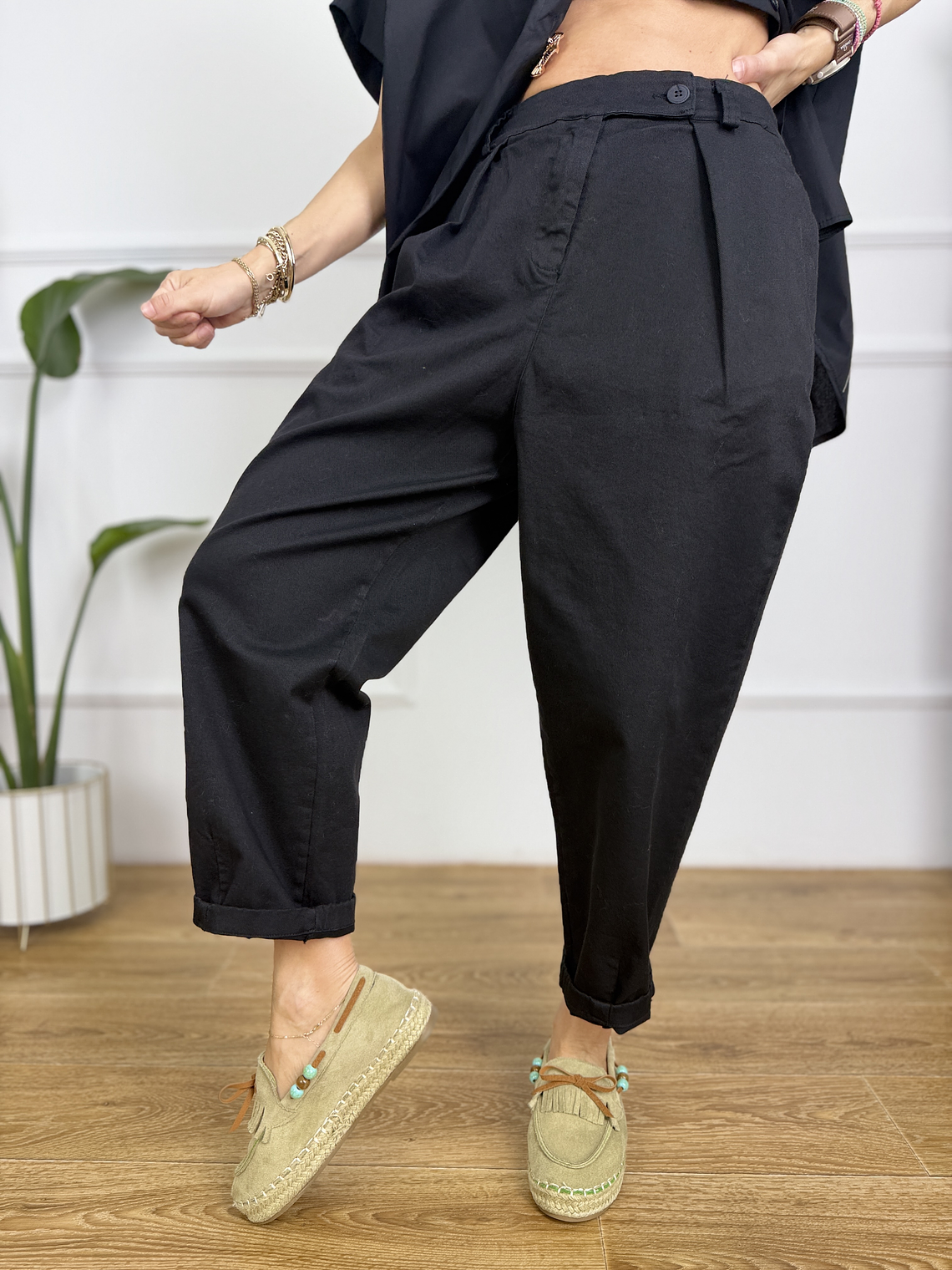 Haus of Street Jean Βlack 2465 4