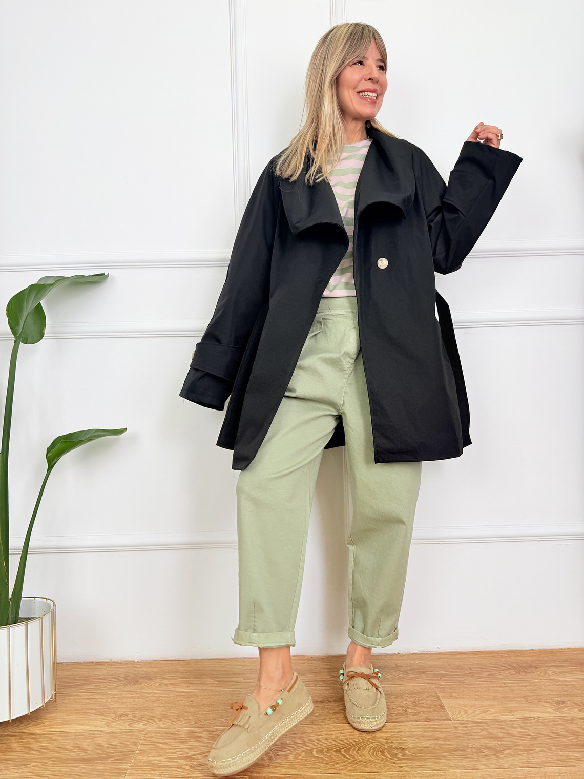 Primrose Rain Coat 89002 Black 4