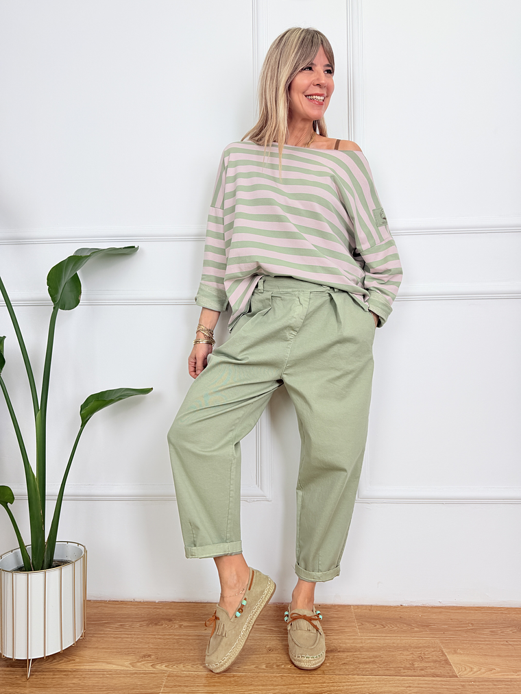 MY BASIC Blouse Pink 6414 3