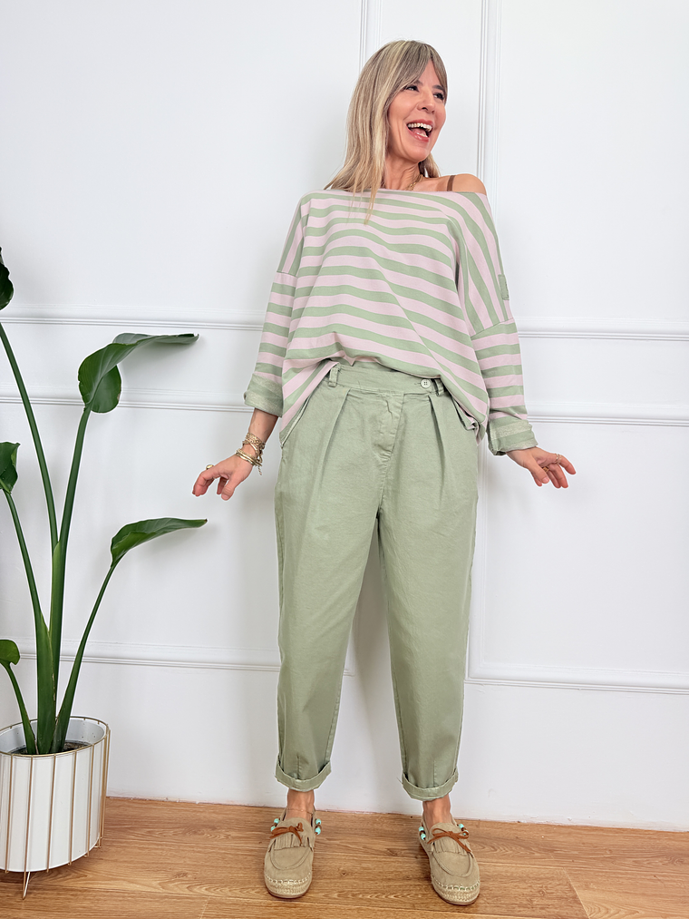 MY BASIC Blouse Pink 6414 2