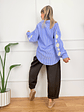 Manelle Shirt Y80 Blue  - thumbnail 4
