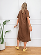 Verna Dress Brown 66110 - thumbnail 3