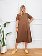 Verna Dress Brown 66110 - thumbnail 1