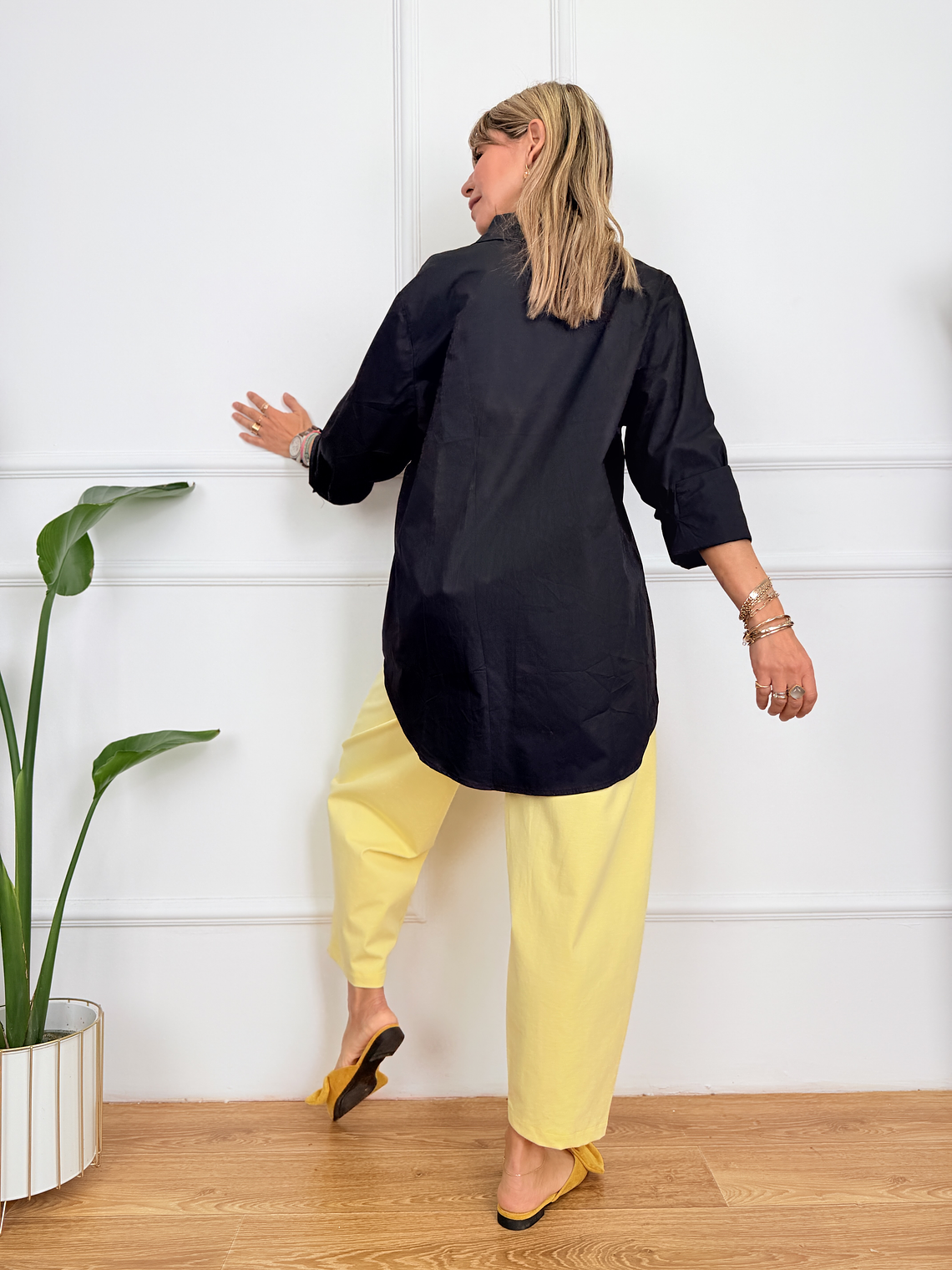 Seraphina Shirt Y34 Black  4