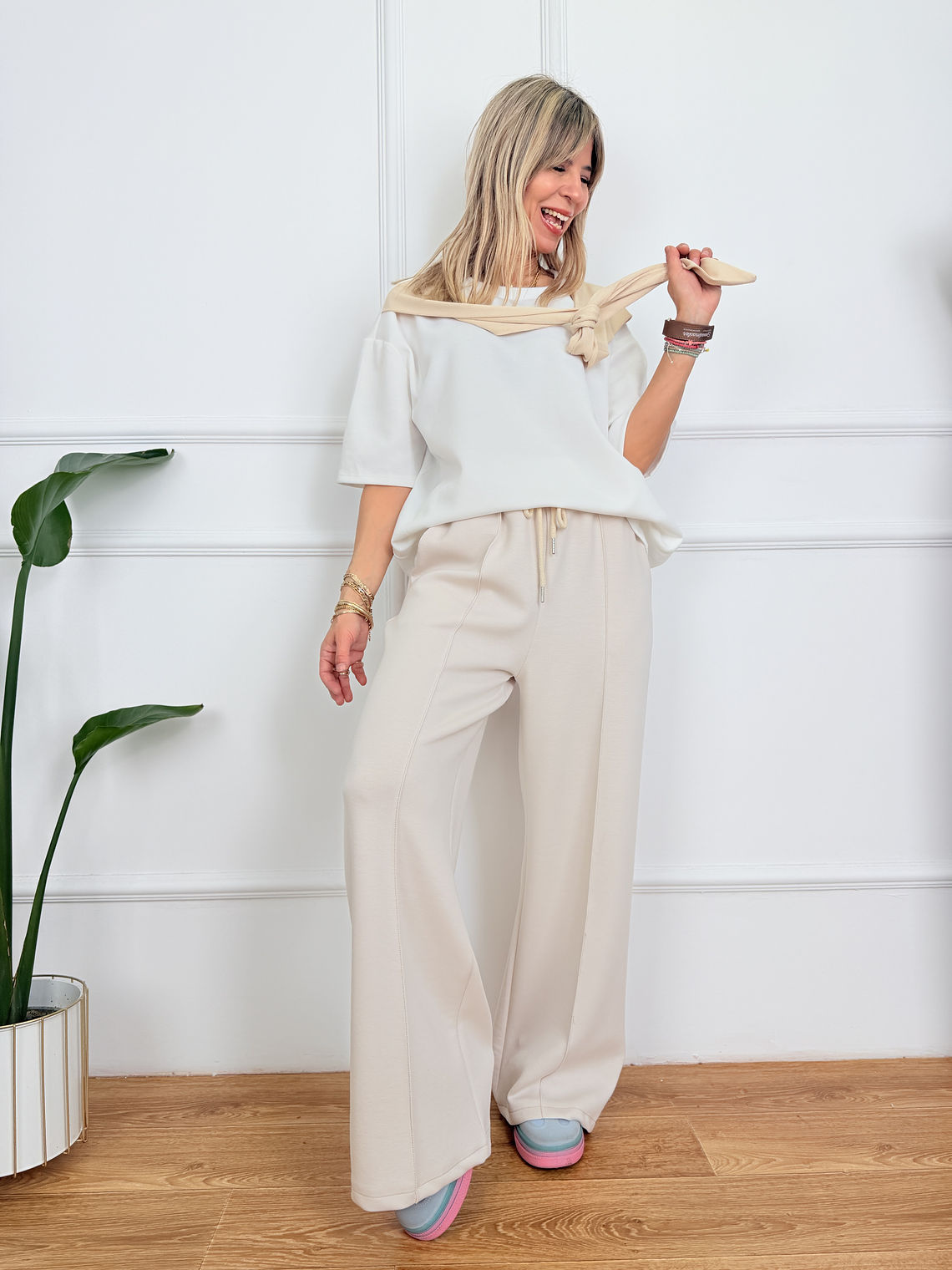 Aluvia T-Shirt 38596 Beige 2