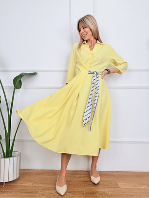 BelleForme Dress YS3026 Υellow