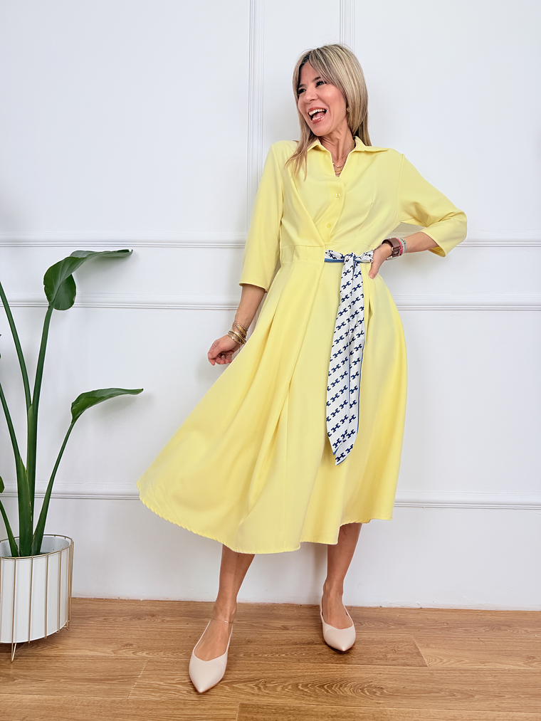 BelleForme Dress YS3026 Υellow 2