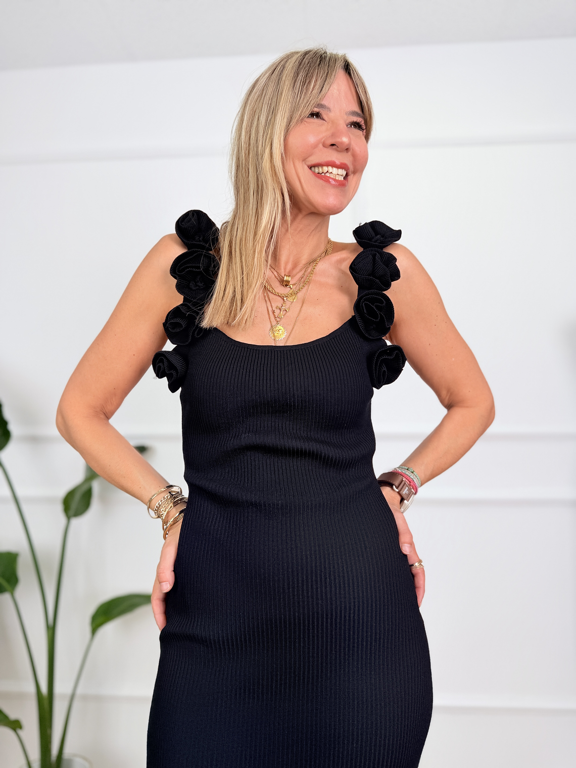 Love Your Shape Dress 53722 Black  4