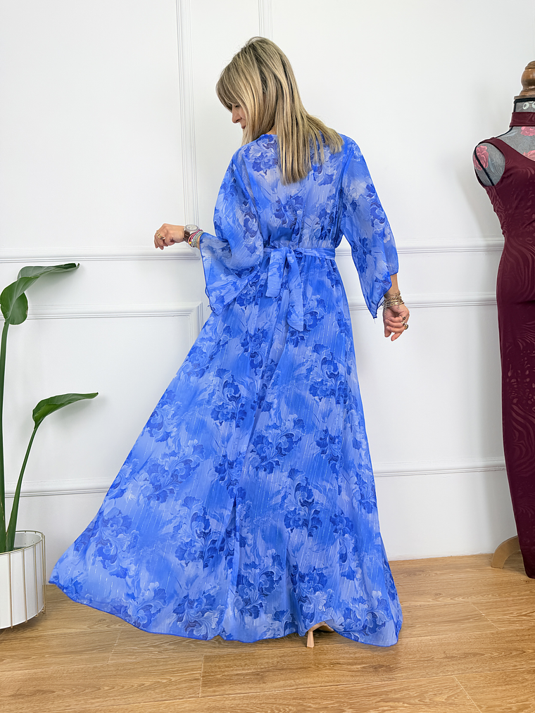 Lavinya Dress 6312 Blue  3