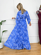 Lavinya Dress 6312 Blue  - thumbnail 3