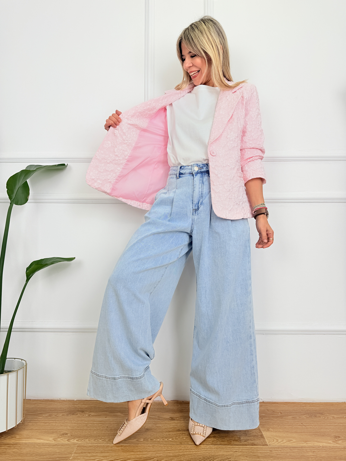 The Mirabella Blazer 5731 Pink 4