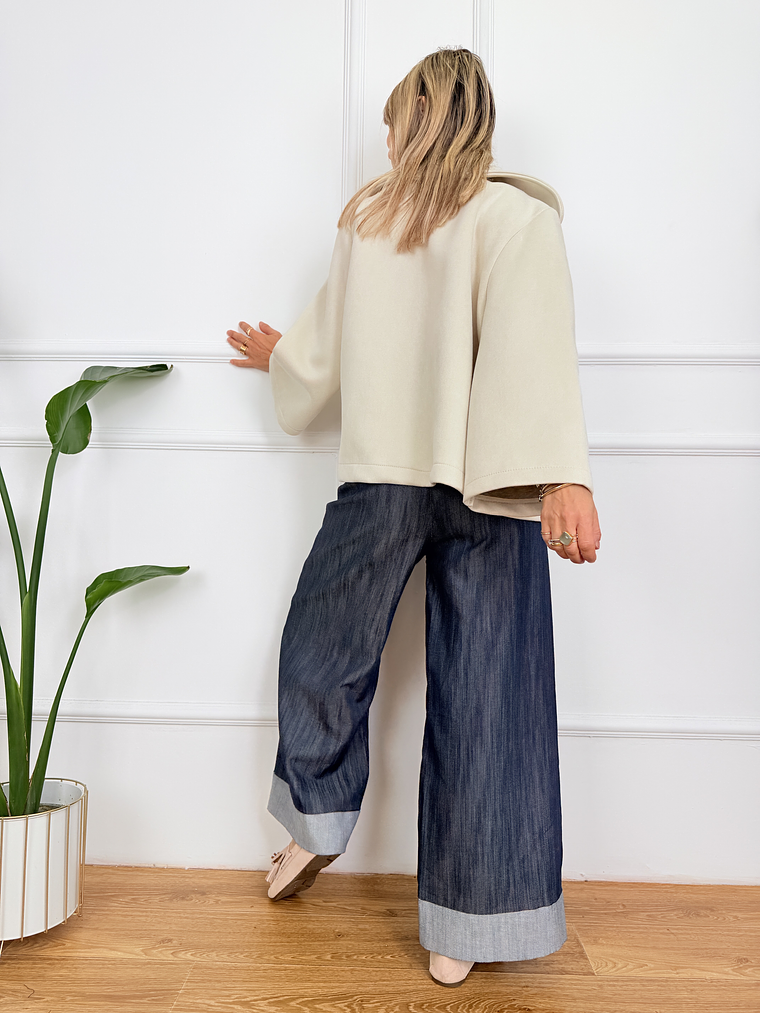 Classique Coat 5307 Ivory  4