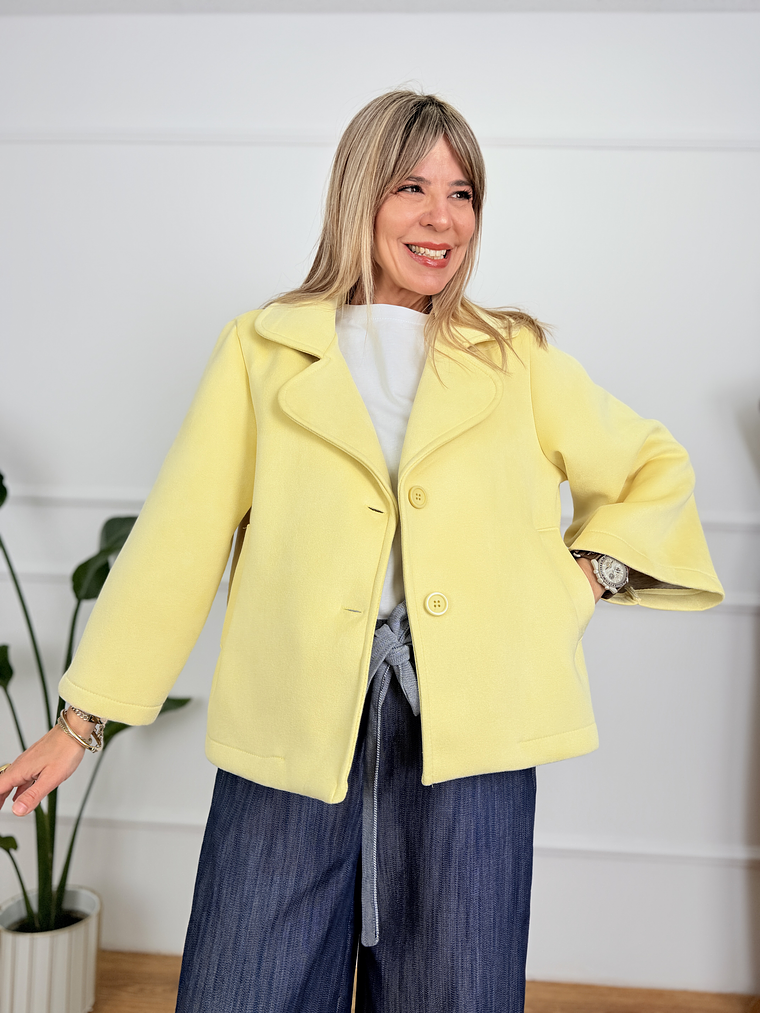 Classique Coat 5307 Yellow 1