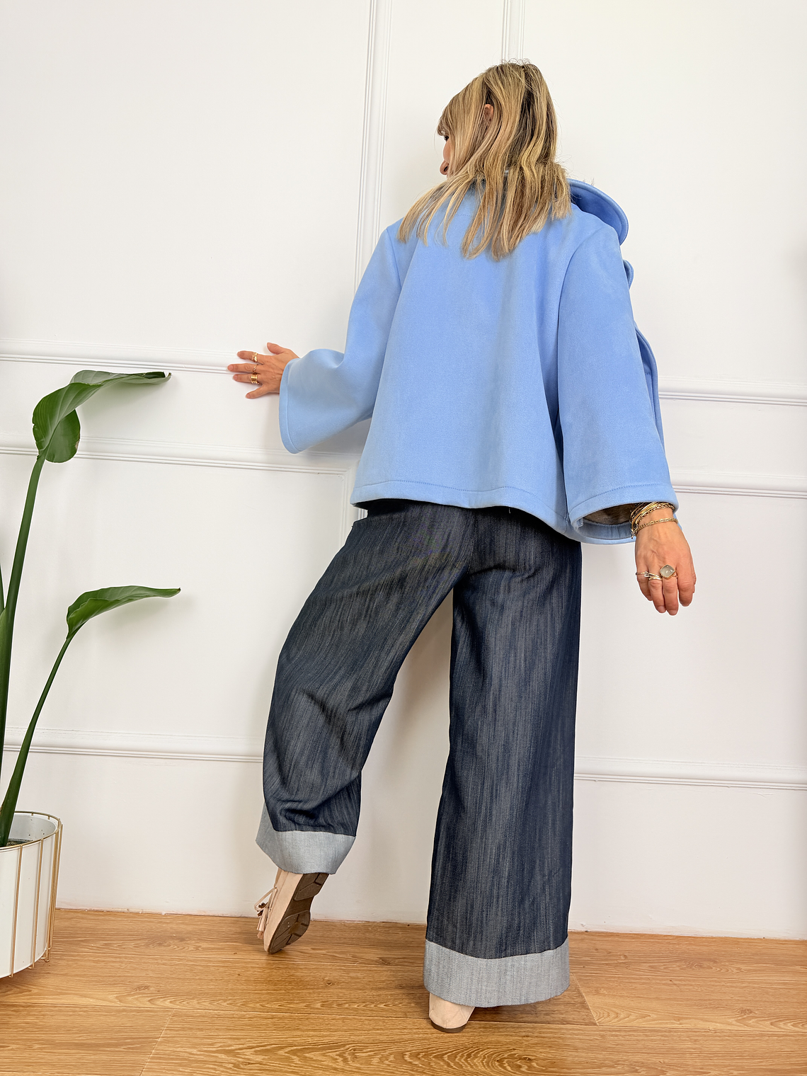 Classique Coat 5307 Baby Blue  4