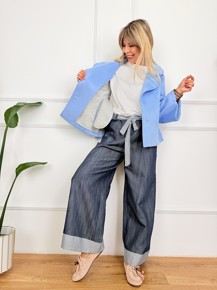 Classique Coat 5307 Baby Blue  3