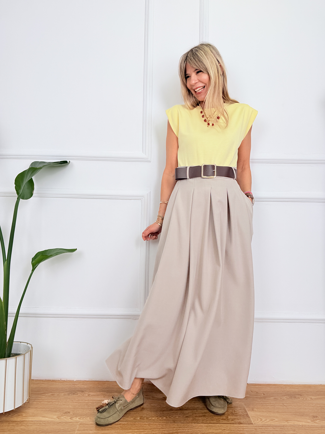 Loulou Studio Dress 118M5898 Yellow 2