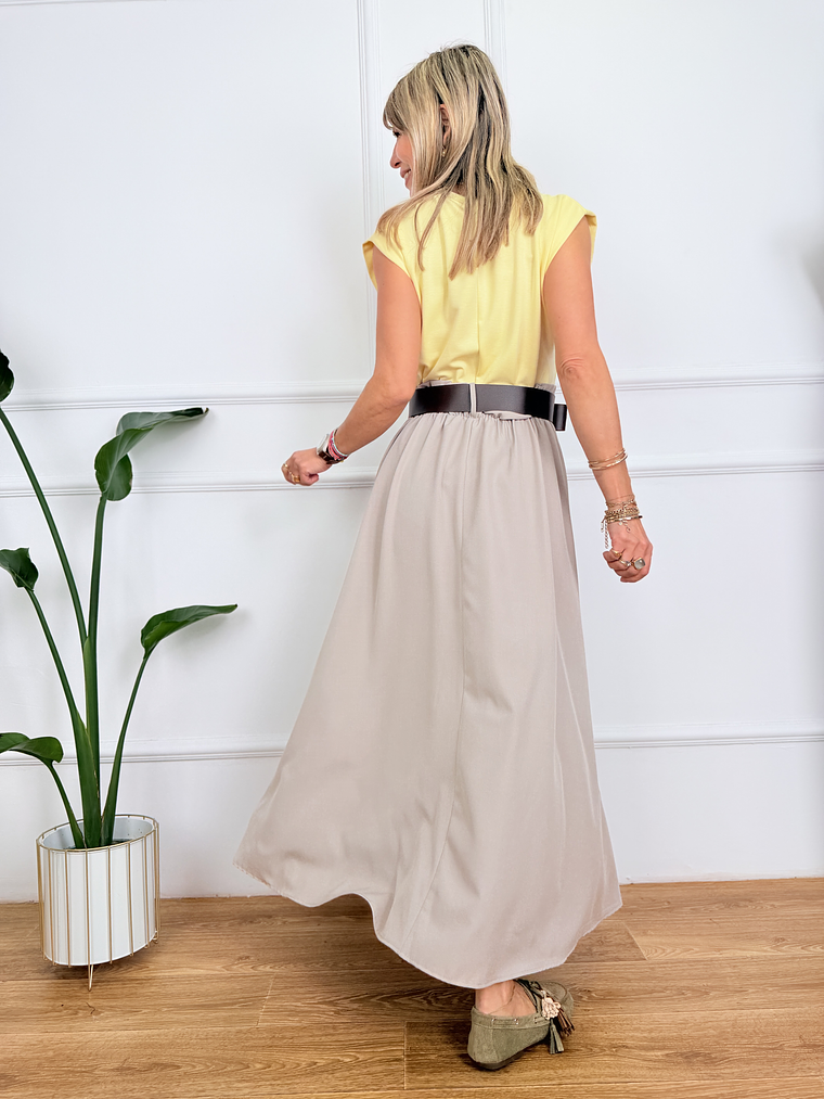 Loulou Studio Dress 118M5898 Yellow 3