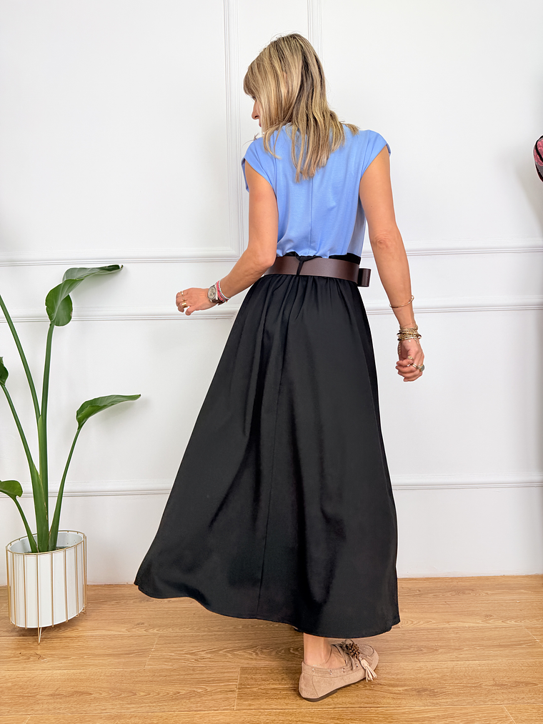 Loulou Studio Dress 118M5898 Blue  3