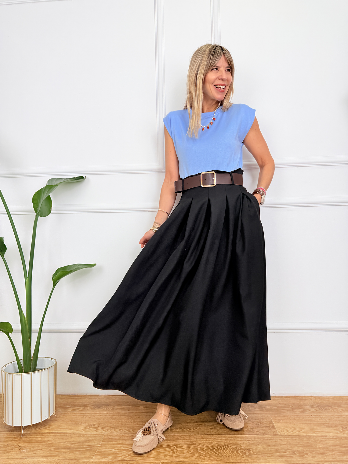 Loulou Studio Dress 118M5898 Blue  1