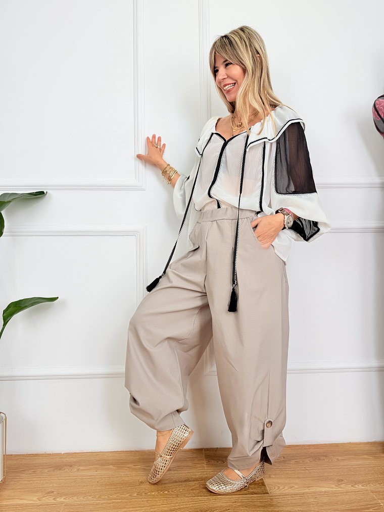 Élan femme Pants Pourou 39758   2