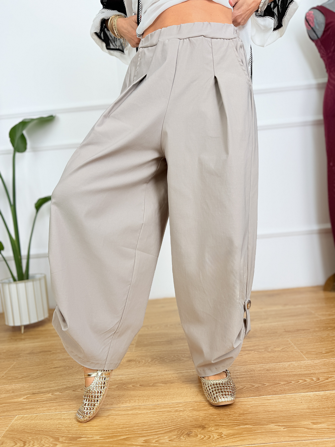 Élan femme Pants Pourou 39758   4